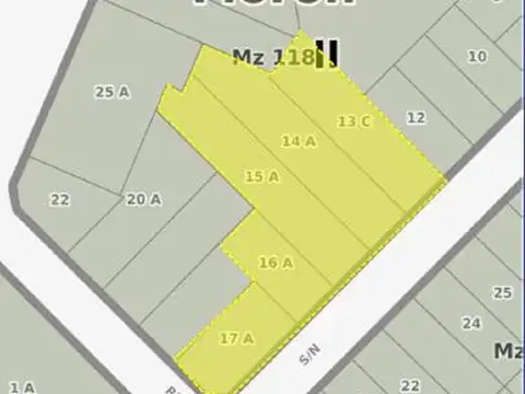 Terreno en Moron Sur 