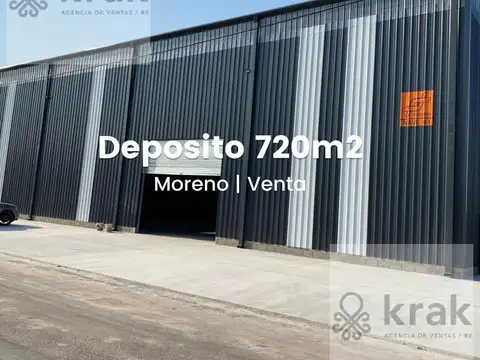 Venta deposito galpon en Moreno Polo 24