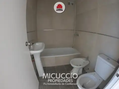 Departamento 2 ambientes con 1 baño