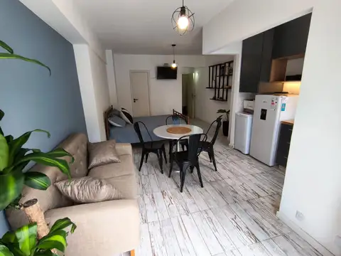 Departamento 1 ambiente reciclado con balcón Gascón 1800 Plaza Colón, Mar del Plata