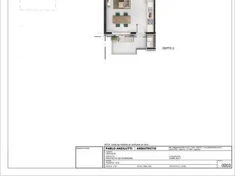 Departamento en Venta en Constituyentes, USD 113.000