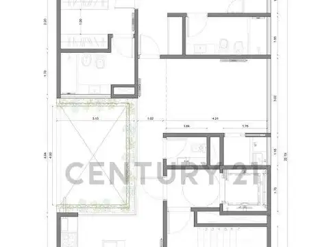 Departamento en Venta con 1 cocheras