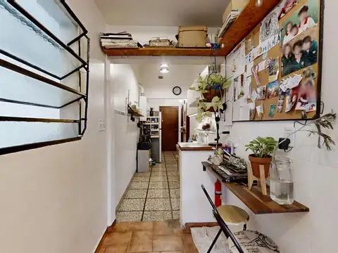 Depto Tipo Casa 3 ambientes con 1 baño