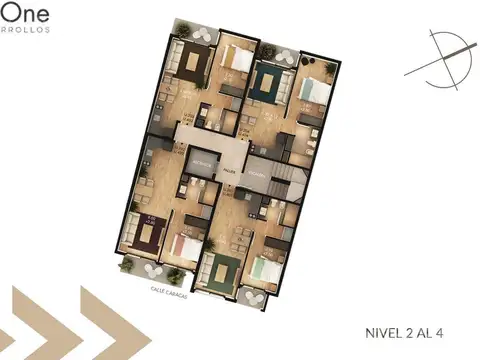 Departamento en Venta de 2 ambientes