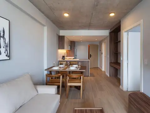 Departamento 2 ambientes con 1 baño