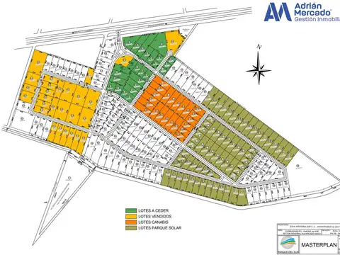 Terrenos de 3000 mts en venta en Parque DEL SUR  San Vicente