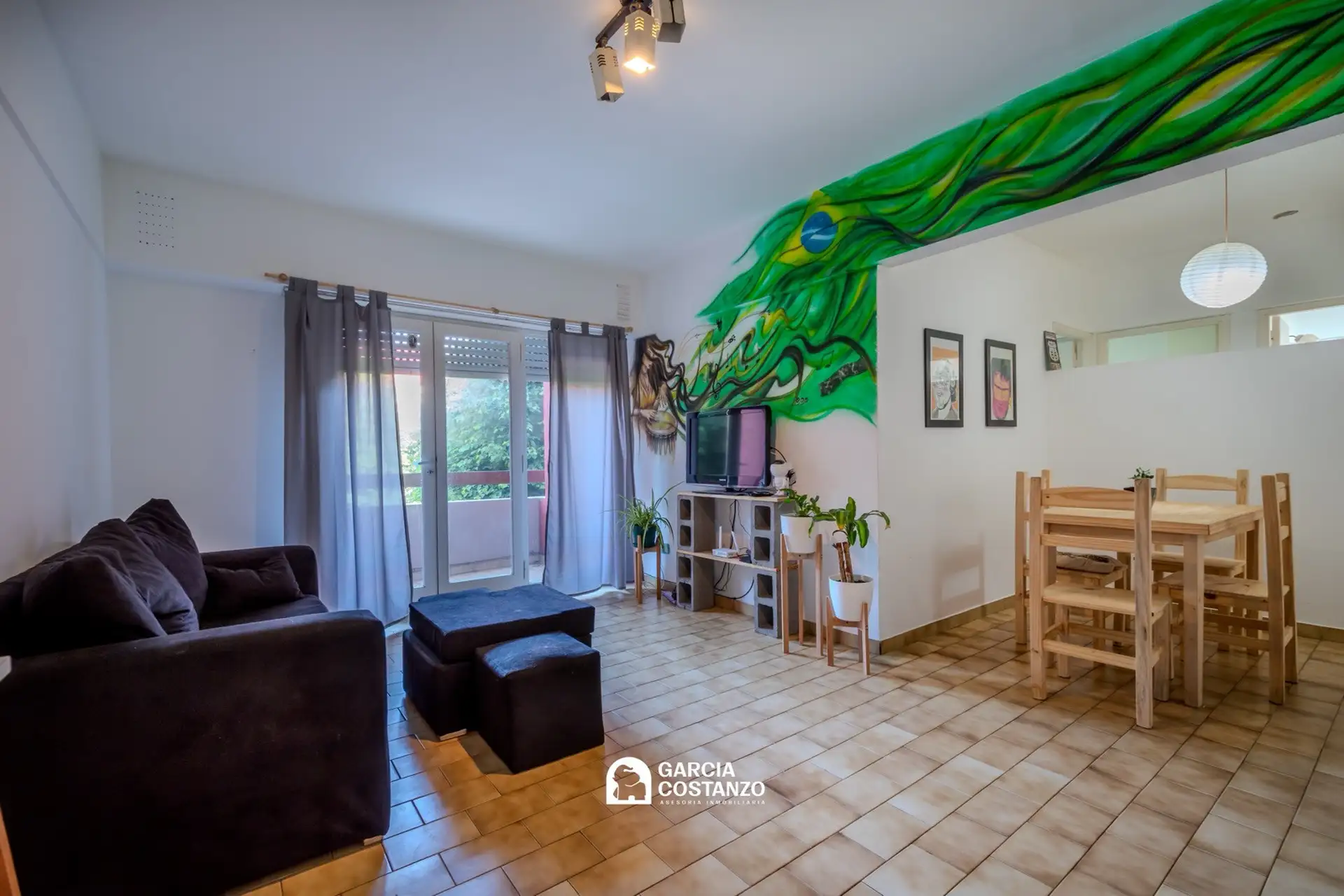 Departamento 3 amb, 70m² con balcón — José Ingenieros