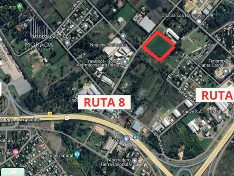 VENTA TERRENO INDUSTRIAL EXALTACION DE LA CRUZ NOGALIS APTO CREDITO