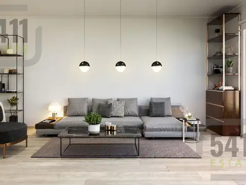 Depto Tipo Casa 3 ambientes con 1 baño