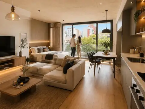 Venta Excelente Departamento Planta Libre en Nuñez.