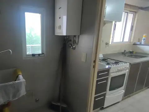 Departamento Monoambiente con balcon corrido