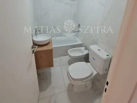 Departamento 2 ambientes con 1 baño
