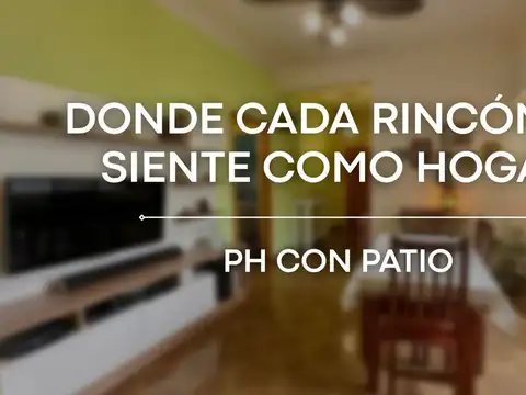VENTA PH CIUDADELA 3 AMBIENTES PB CON PATIO