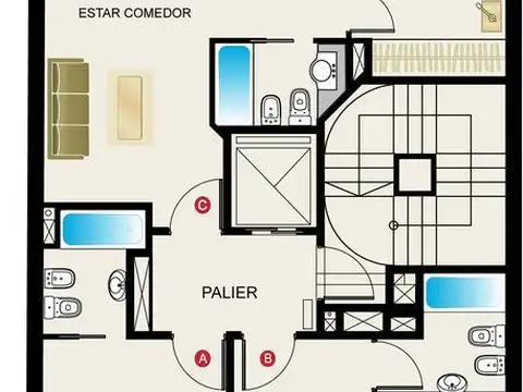 Departamento en Alquiler al Oeste
