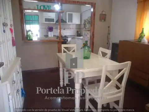 Casa 3 ambientes con 1 baño