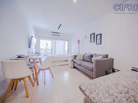 Departamento en Caballito de 1 ambientes con balcón aterrazado y amenities