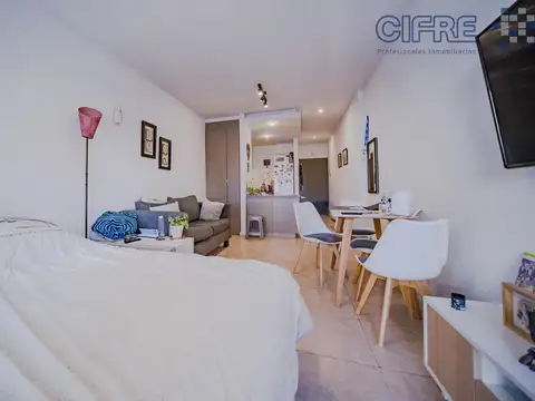Departamento Monoambiente con 1 baño