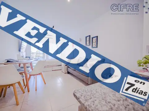 Departamento en Caballito de 1 ambientes con balcón aterrazado y amenities