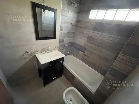 Departamento 2 ambientes con 1 baño