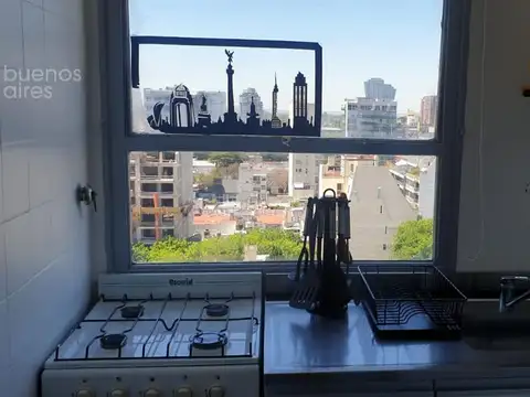 Departamento 2 ambientes para alquiler temporario en Belgrano