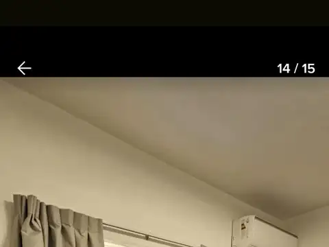 Departamento 2 ambientes con 1 baño