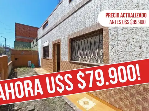 Venta Casa 3 Ambientes con Patio, Terraza y Quincho