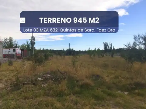 Terreno en Venta en General Fernandez Oro, General Roca