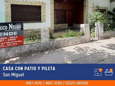 Casa - Venta - Argentina, San Miguel - Las Malvinas 819