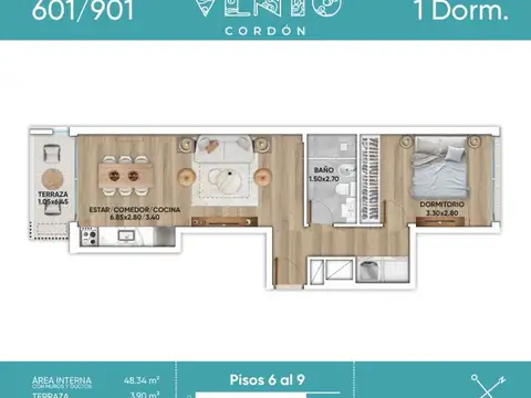 Vento Cordon 1 dorm a Estrena Agosto 2026