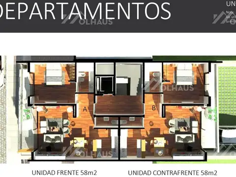 Departamento en Venta en Victoria Barrio Centro, USD 128.000