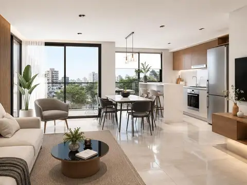 Departamento 3 ambientes con 2 baños