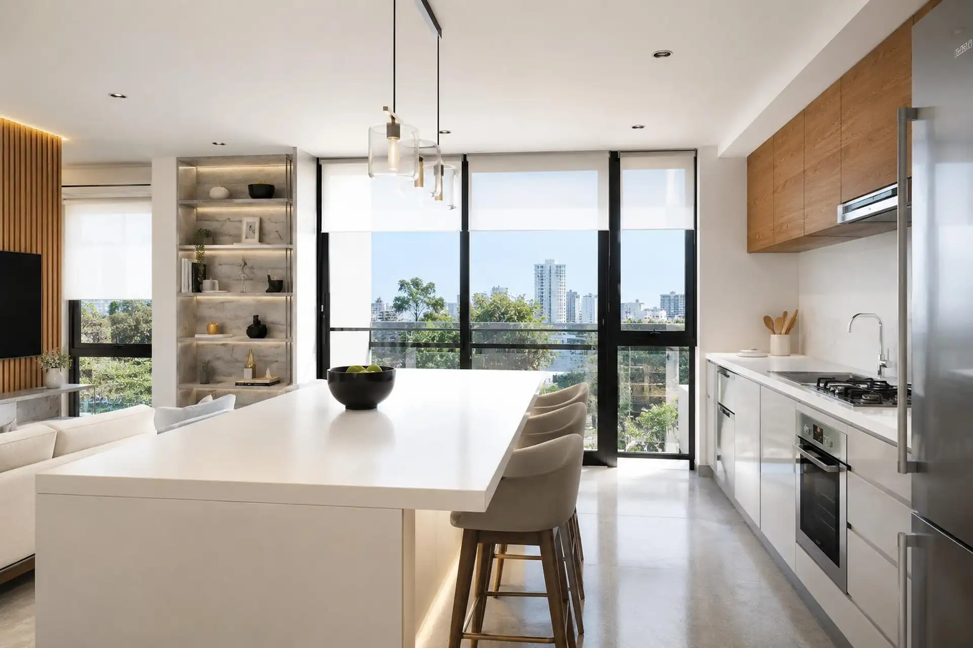 Depto 3 amb, 68m² en Zona Guemes con ascensor y cocheras