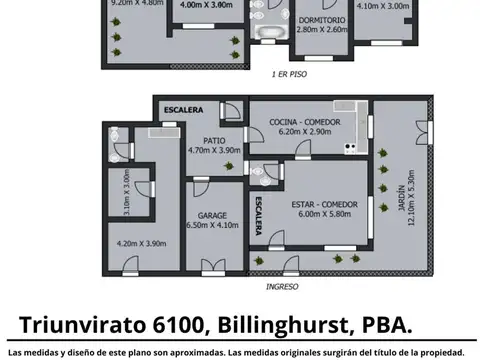 VENTA CASA 4 AMB C/JARDIN + PH 2 AMB VILLA BOSCH