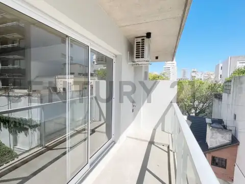 Moderno  monoambiente divisible con balcón y Amenities en Caballito.