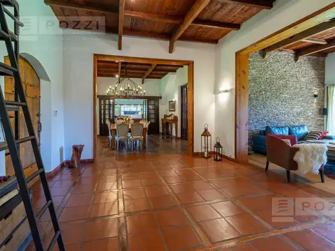 CASA 4 DORM EN SUITE   PISCINA - CASCO DE PACHECO, TIGRE. POZZI INMOBILIARIA