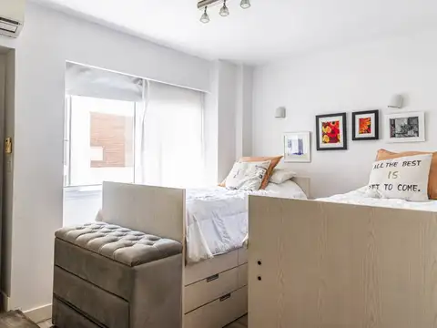 Departamento 3 ambientes con 2 baños