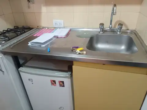 Departamento Monoambiente con 1 baño