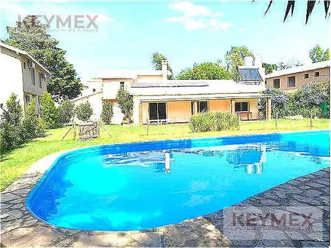 CASA  VENTA PILAR 2 DORMITORIOS con jardin  parrilla pileta seguridad SUM ARBOLADO KM 50 PILAR