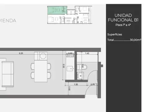 Depto Tipo Casa en Venta A Estrenar