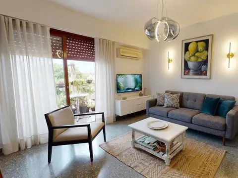 VENTA DEPARTAMENTO  3 AMBIENTES CON BALCON Y COCHERA DESCUBIERTA EN MARTINEZ