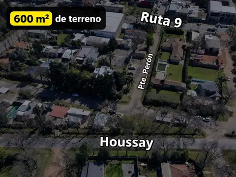 Terreno en venta sobre Presidente Perón, Funes | 600 m² | Orientación oeste y servicios