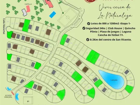 Terreno en Venta en San Vicente, USD 23.000