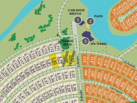 LOTE S80 - El Mirador Club de Campo - Ruta 2 km 90