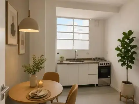 Departamento 3 ambientes con 1 baño