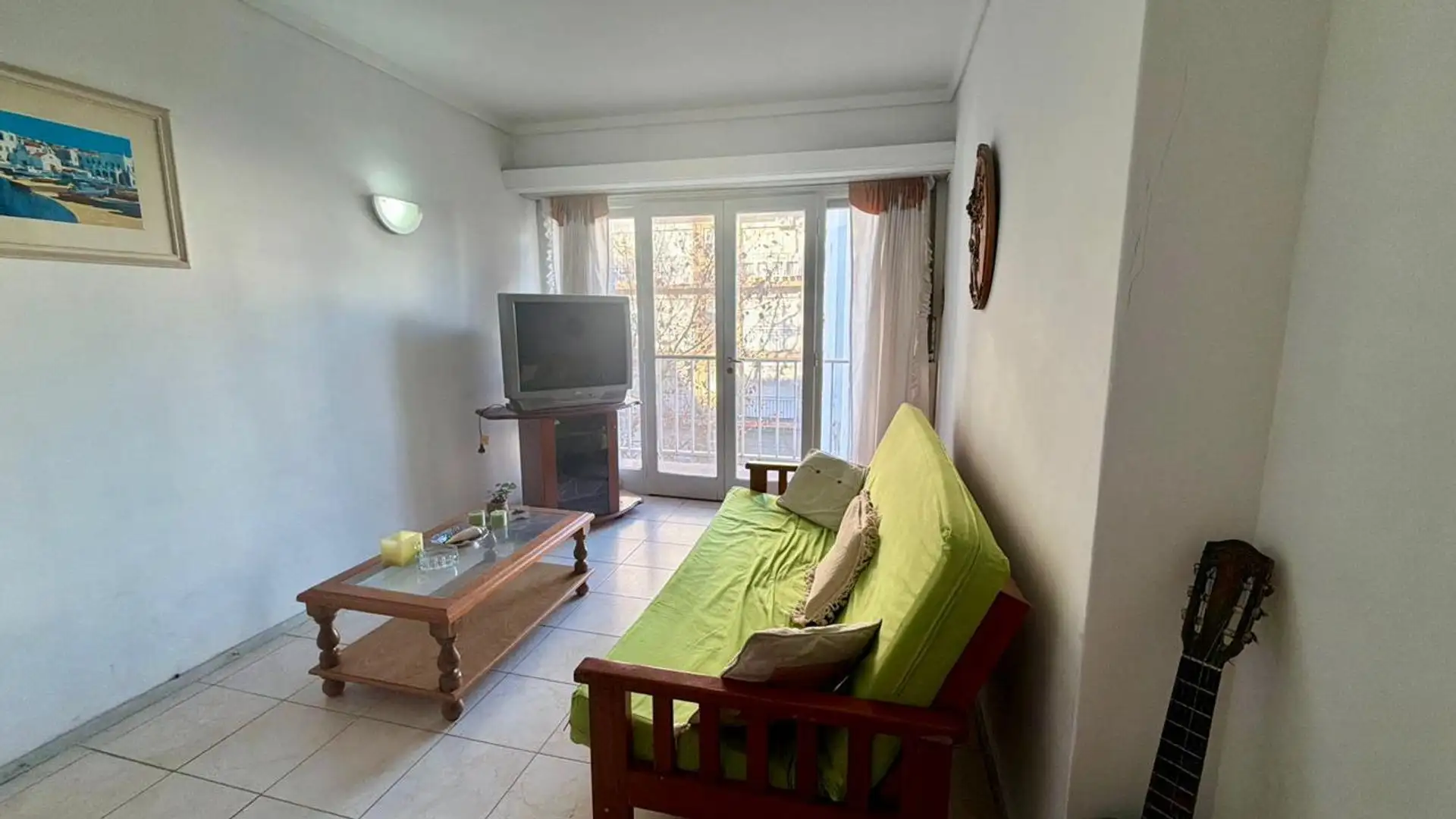 VENTA DPTO 2 AMB C/DPCIA COCHERA FRENTE ALDREY