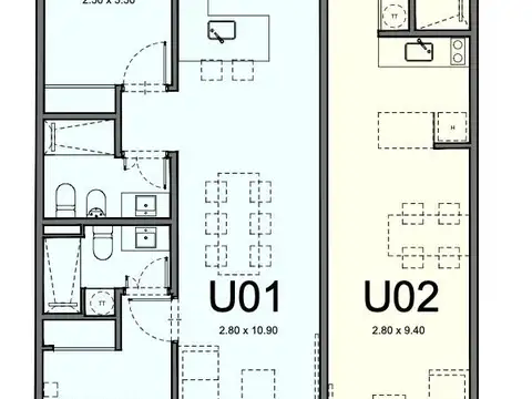 Departamento en Venta de 3 ambientes