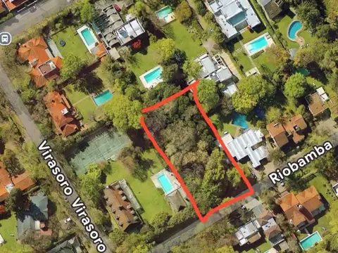Lote único en La Horqueta, calle con vigilancia!