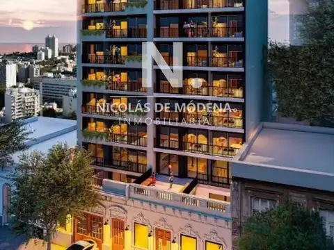 Venta Apartamento de 2 Dormitorios Con gran Terraza en Cordón - Montevideo