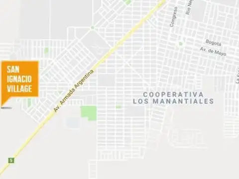 Terreno en Venta 17  mts Frente
