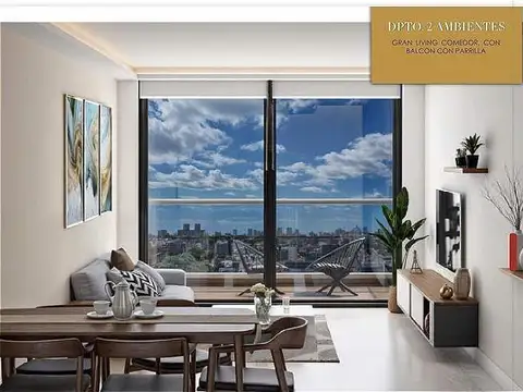 Departamento en Venta de 2 ambientes